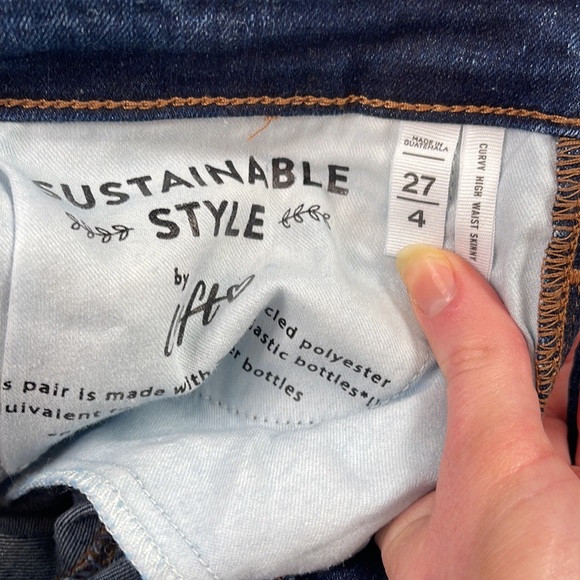 Loft Curvy High Waist Skinny - Picture 4 of 9